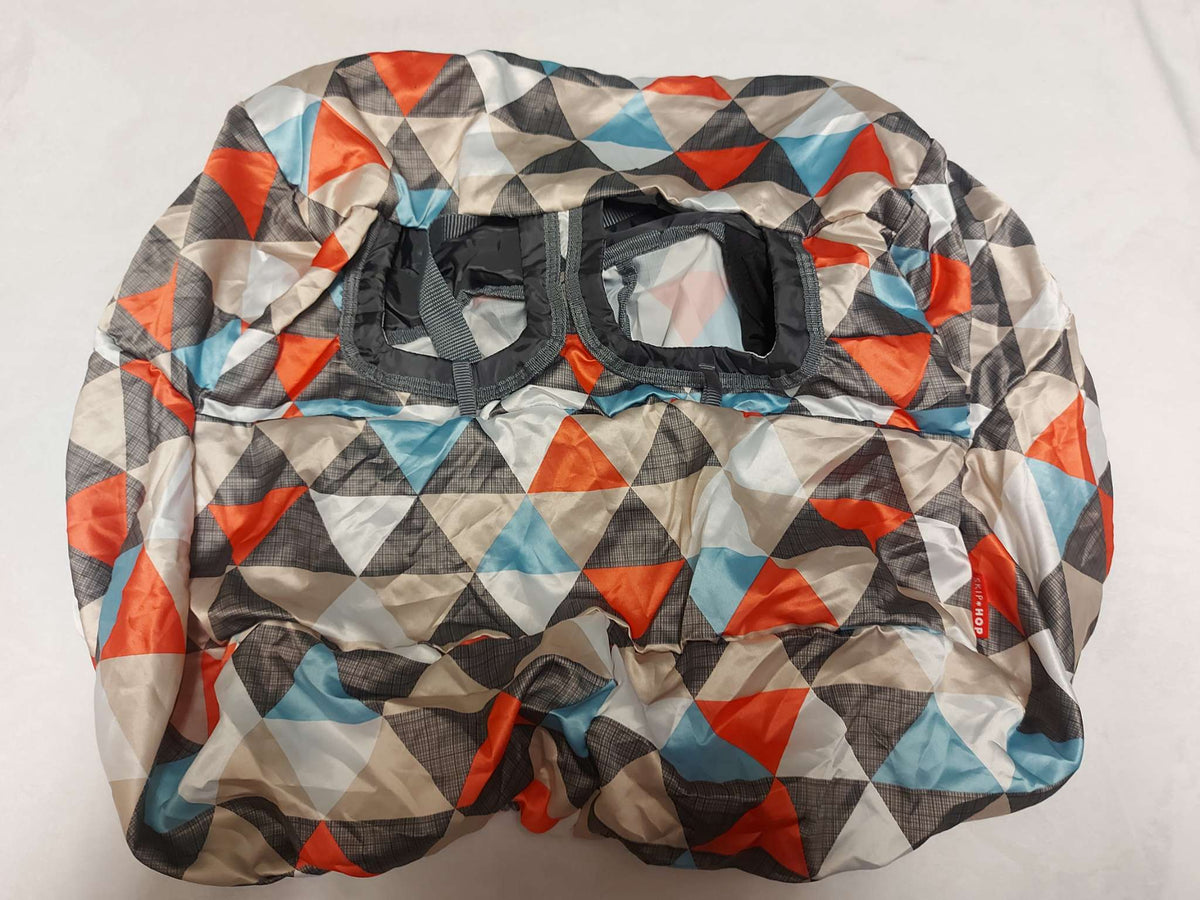 Skip Hop Shopping Cart and Baby High Chair Cover, Take Cover, Triangles