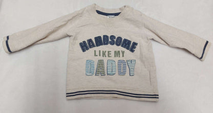 "Handsome like Daddy" Sweater (Size 6-12 months), Kids 12 Month (9-12M)