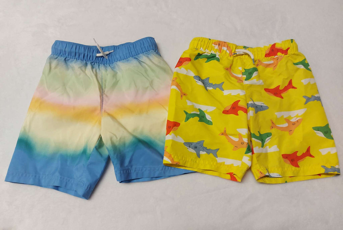 Lot of 2 boy swim trunks - Size 5, Kids 5/5T
