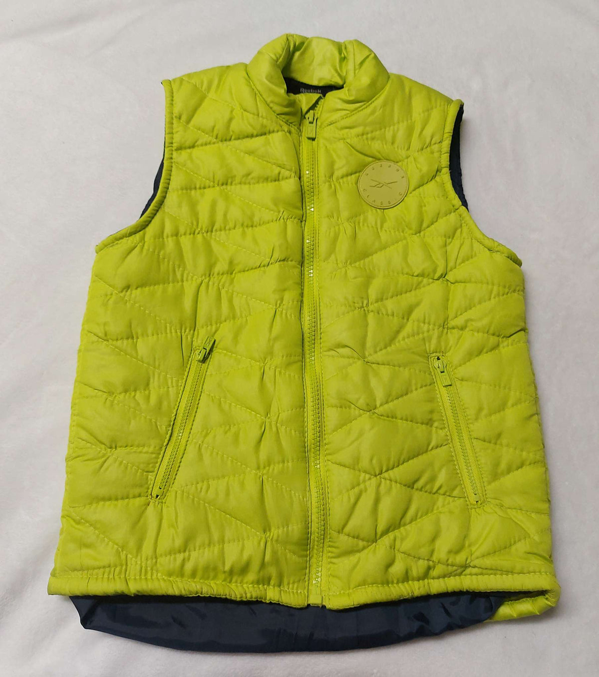 Reebok Boys Lightweight Puffer Sleeveless Vest - Size 7-8 years, Kids 7