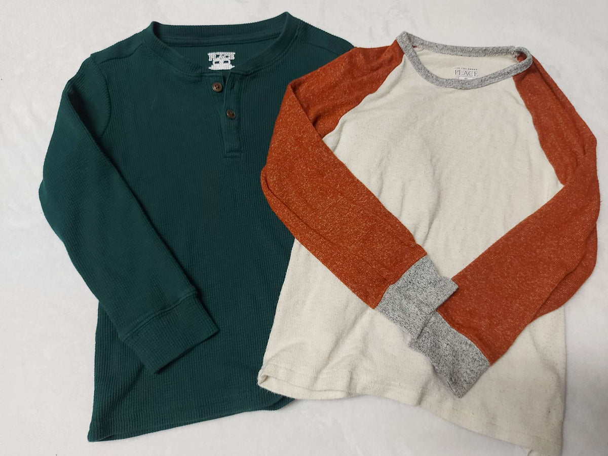 Lot of 2 long sleeves T-shirts - Size 5T, Kids 5/5T