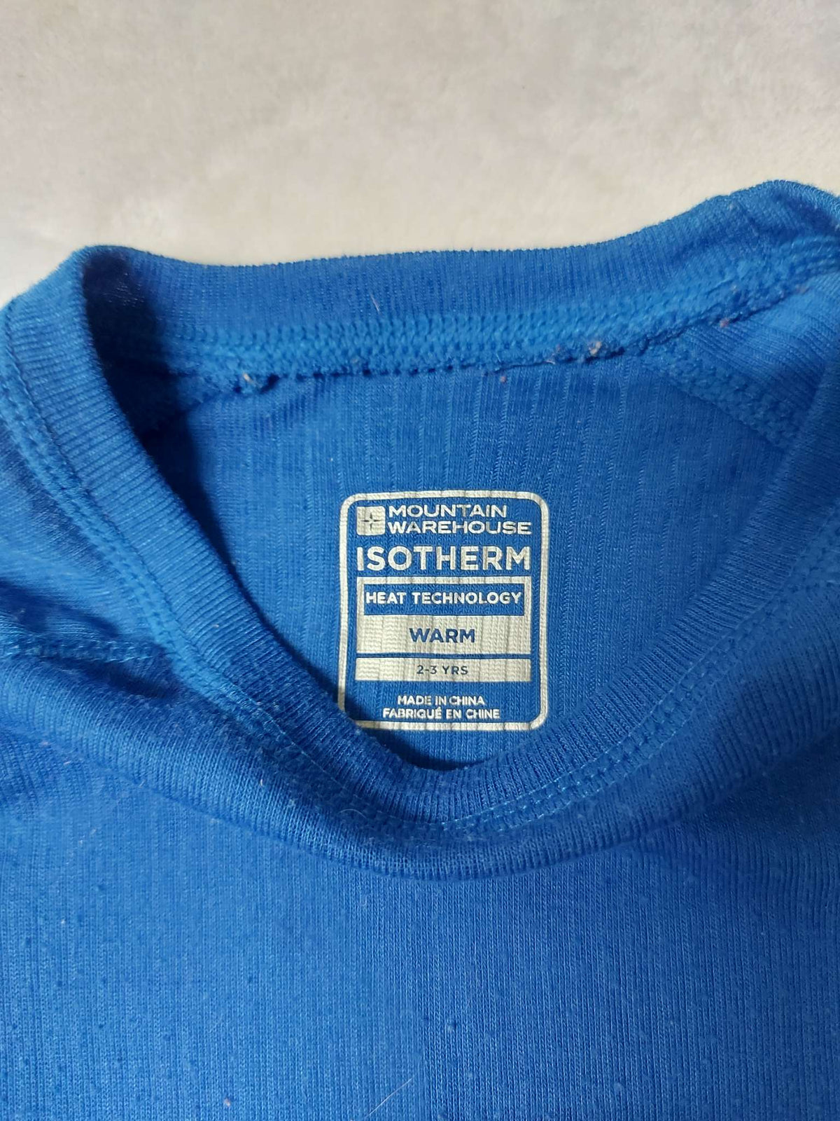 Mountain Warehouse Kids Base Layer Top, Size 2-3 years, Kids 3T