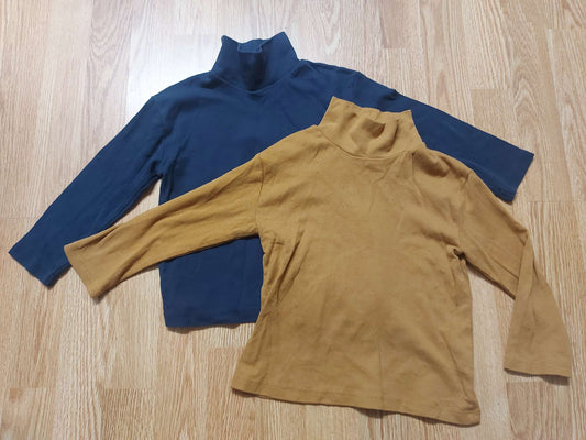 2 long sleeves tshirts, size 2-3 years (Zara), Kids 3T