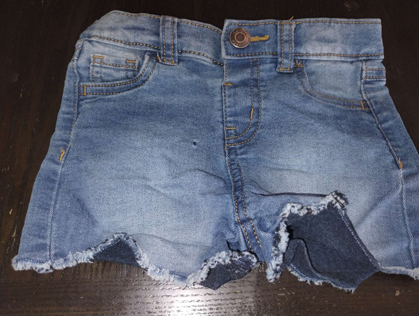 3T jean jacket and jean shorts, Kids 3T