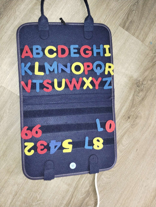 Velcro busy book