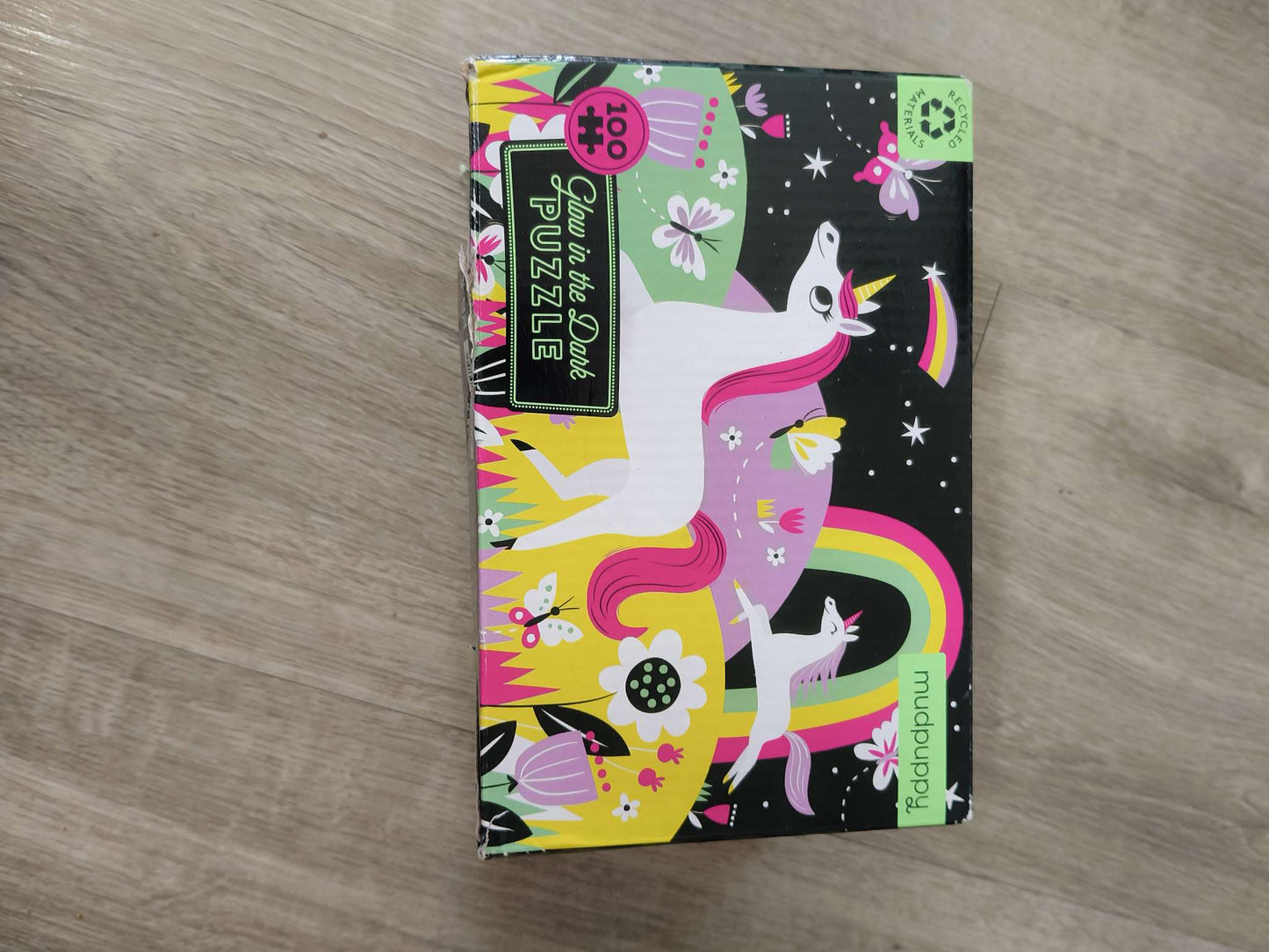Glow in the Dark Unicorn Puzzle (100 piece) (MSRP $25)
