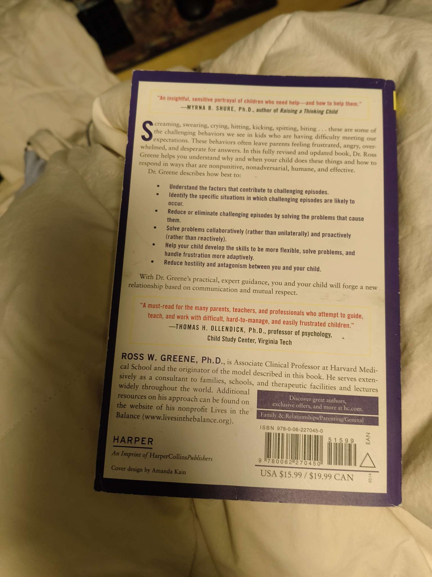 Explosive Child book