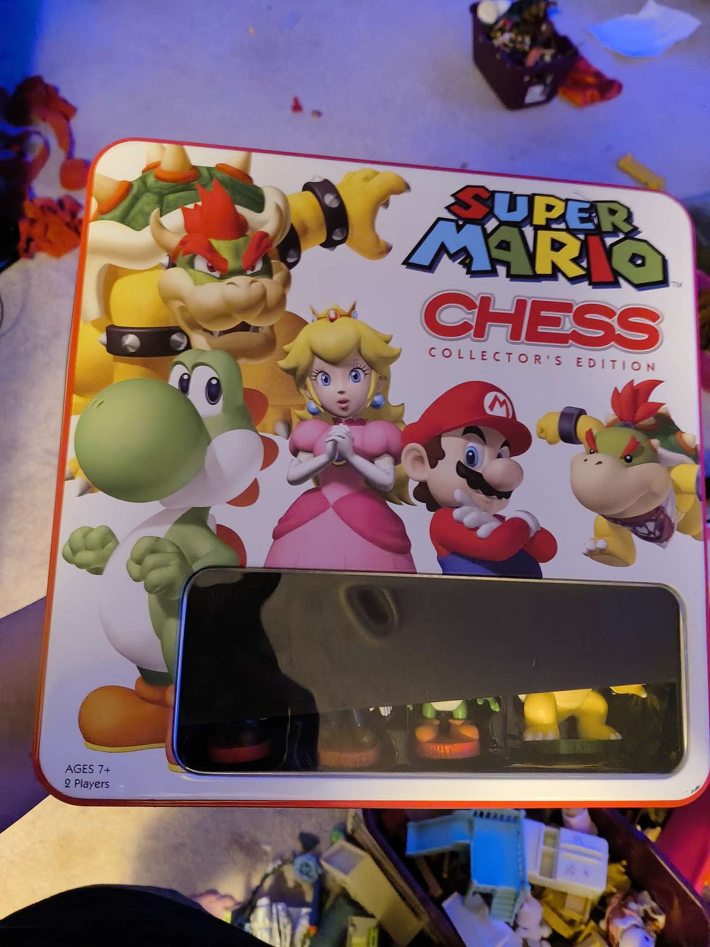 Mario Chess set in tin