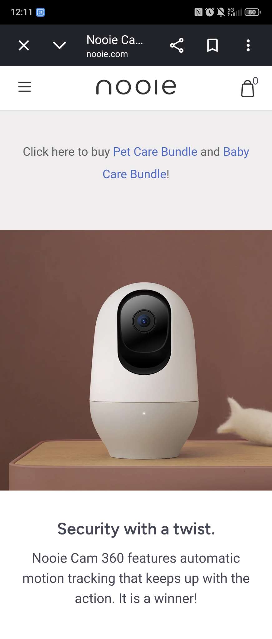 Nooie 360 Camera