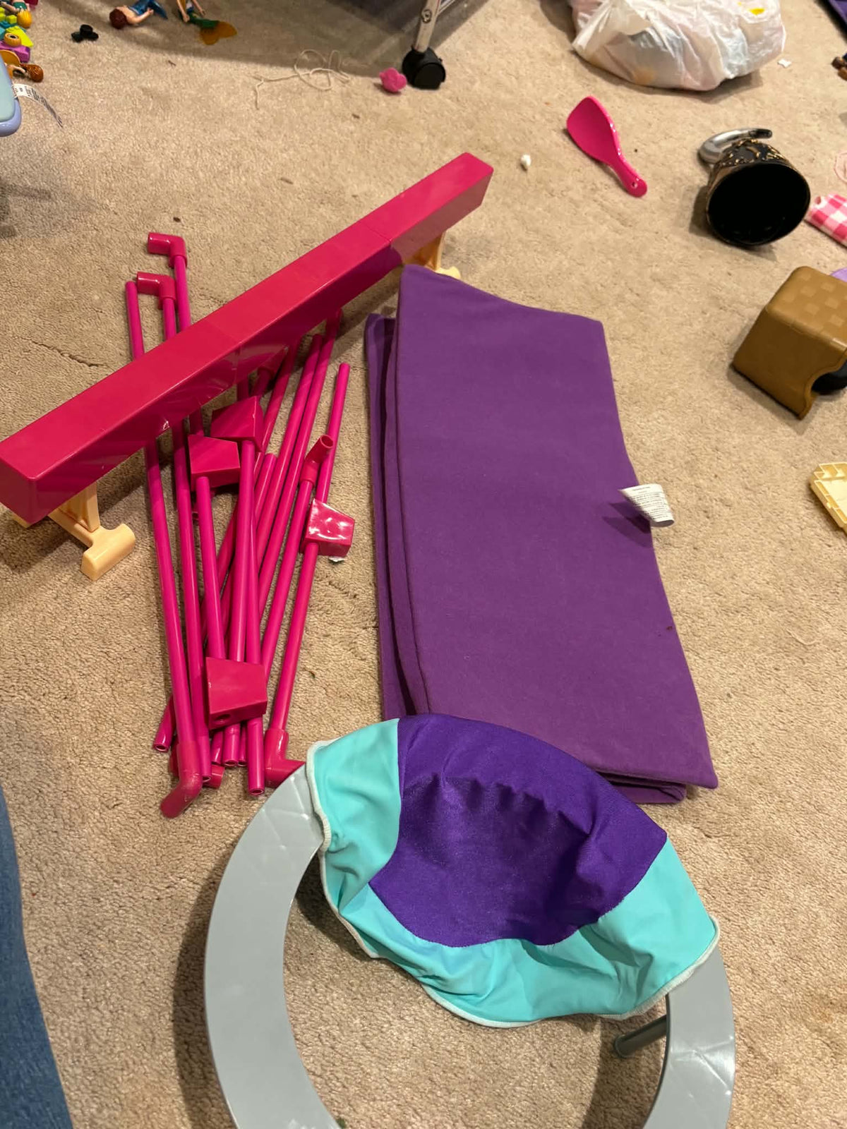 Doll Gymnastics Set
