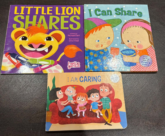 Childrens books on sharing and caring