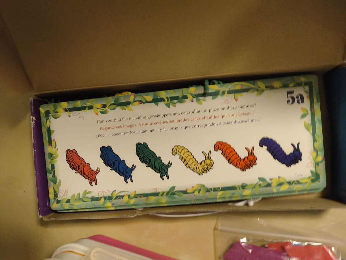 Shapes and Book and Bug Counting activity