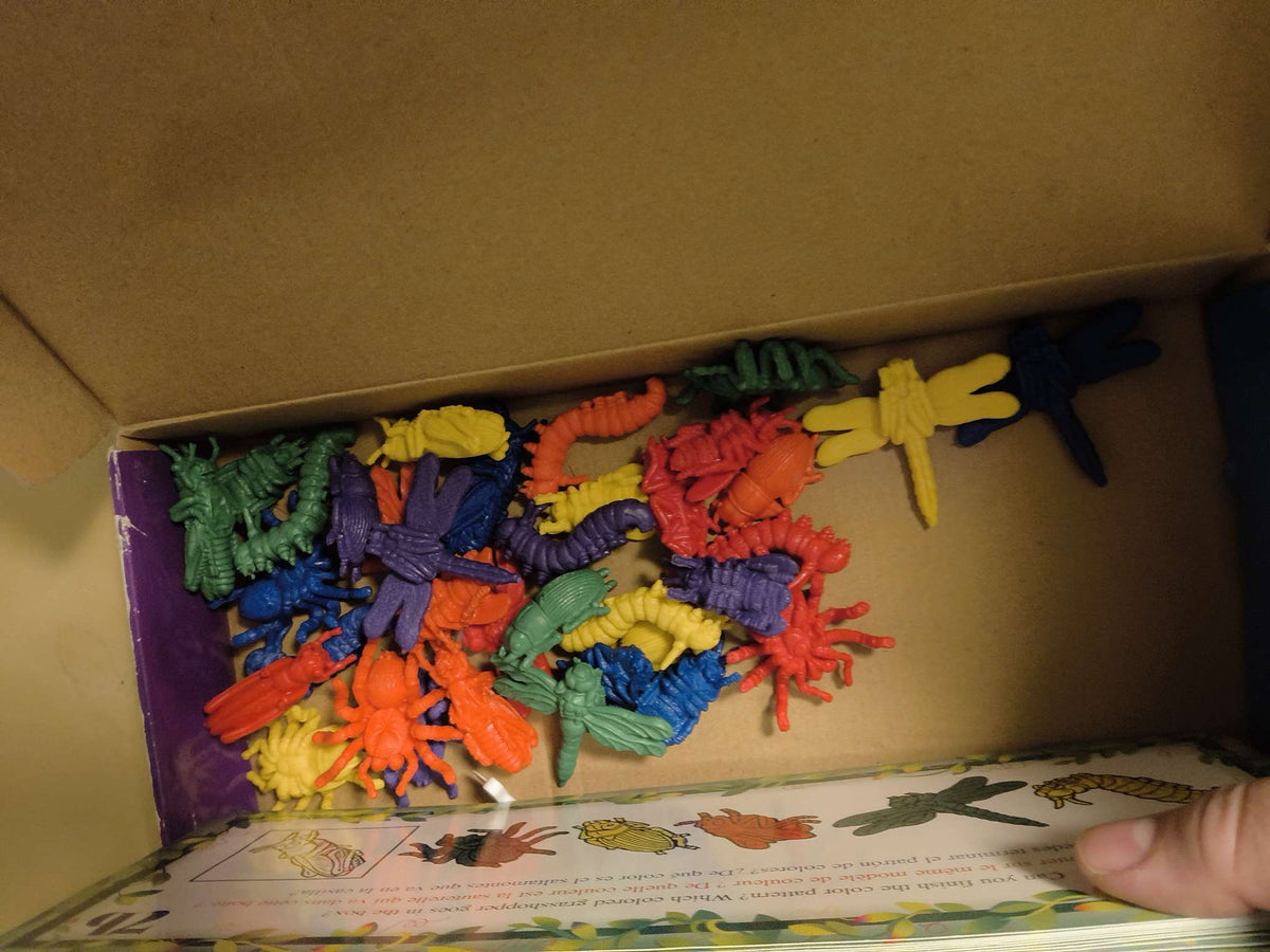 Shapes and Book and Bug Counting activity