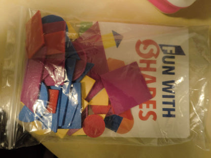 Shapes and Book and Bug Counting activity