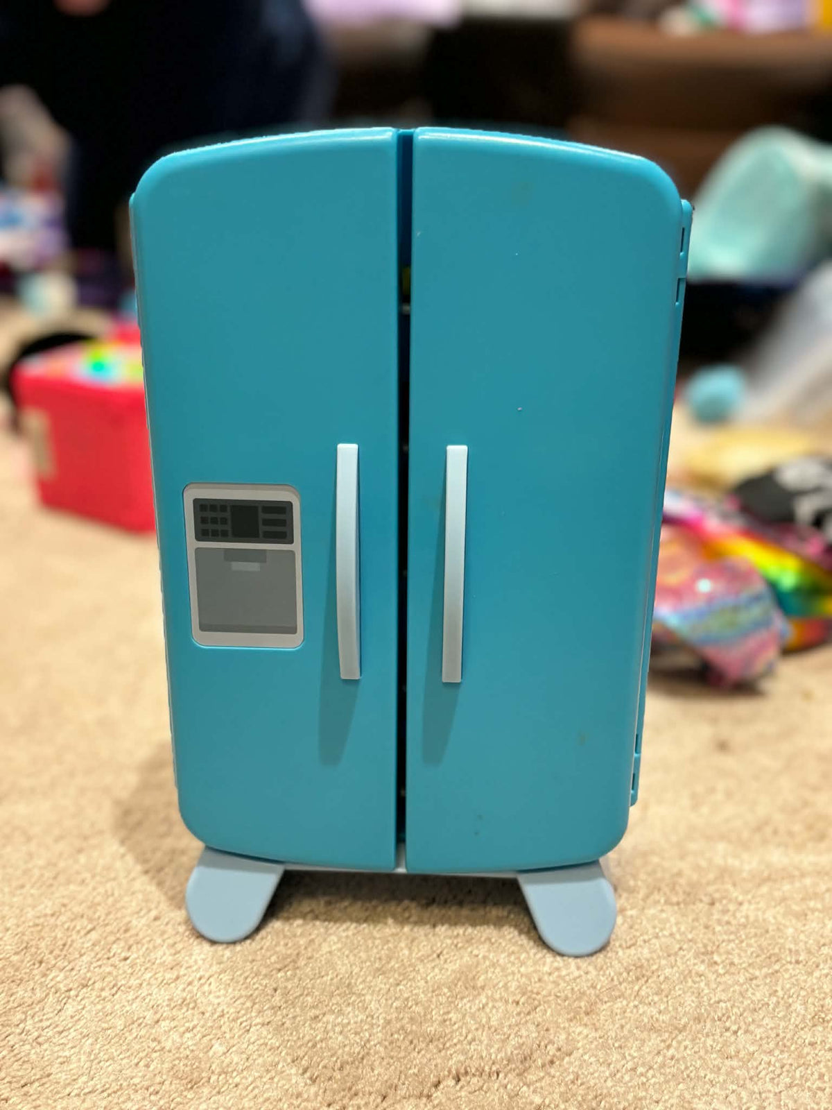 Fridge organizing game/toy