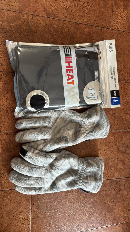 Lands' End  gloves  Size medium  EUC and NEW *, Kids 8