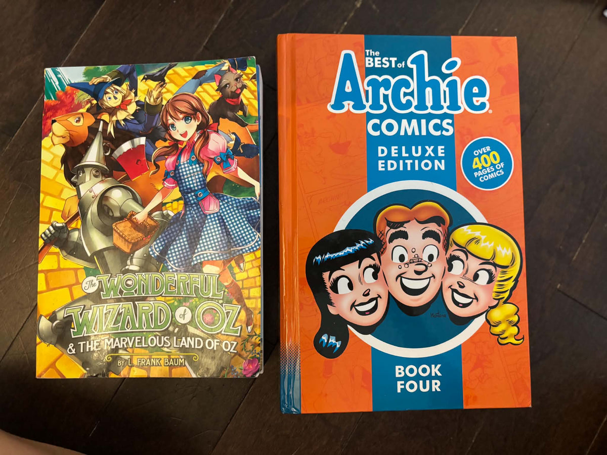 OZ Graphic Novel and Archie Comic Book bundle