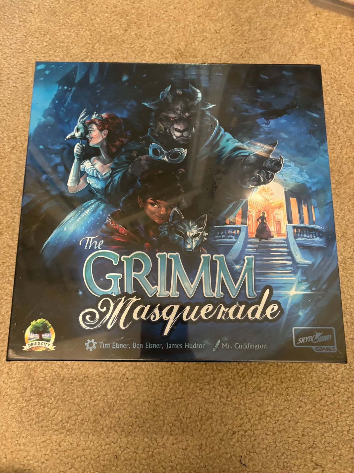 The Grimm Masquerade game (new in plastic- MSRP $30)