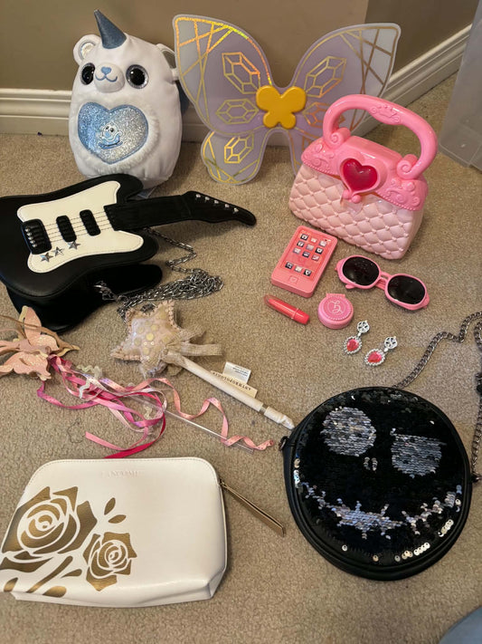Pretend Play Bundle with Jack and Guitar purses