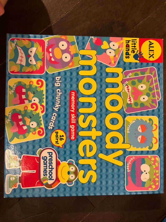 Mood Monsters Memory game