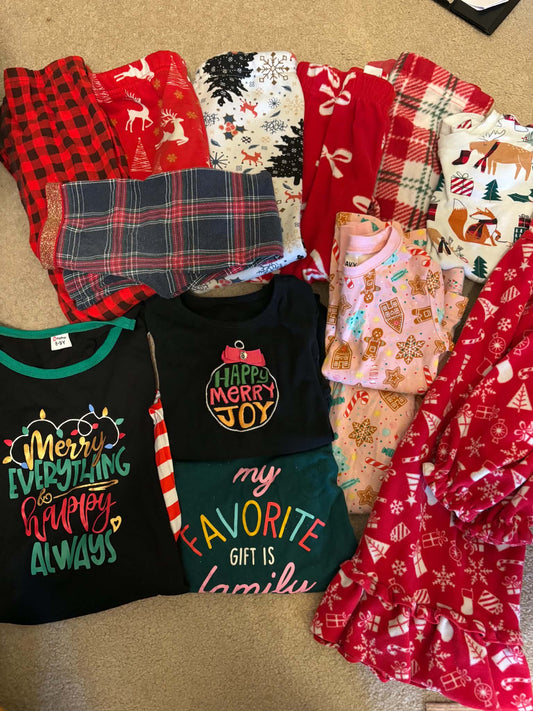Christmas clothing lot, Kids 5/5T