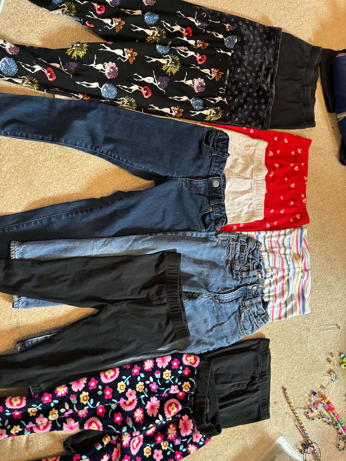 Girls pants lot, Kids 6/6X