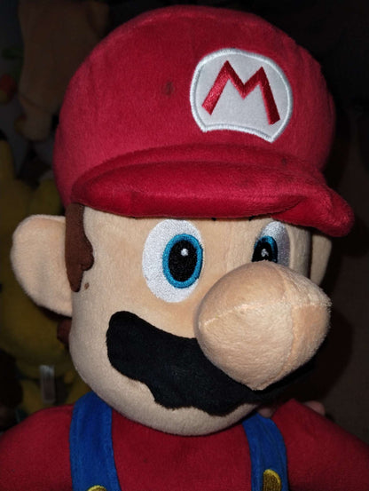 Large Mario stuffy