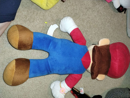 Large Mario stuffy