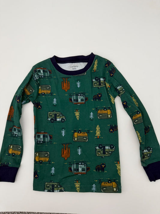 Woodland PJ shirt 4T, Kids 4/4T