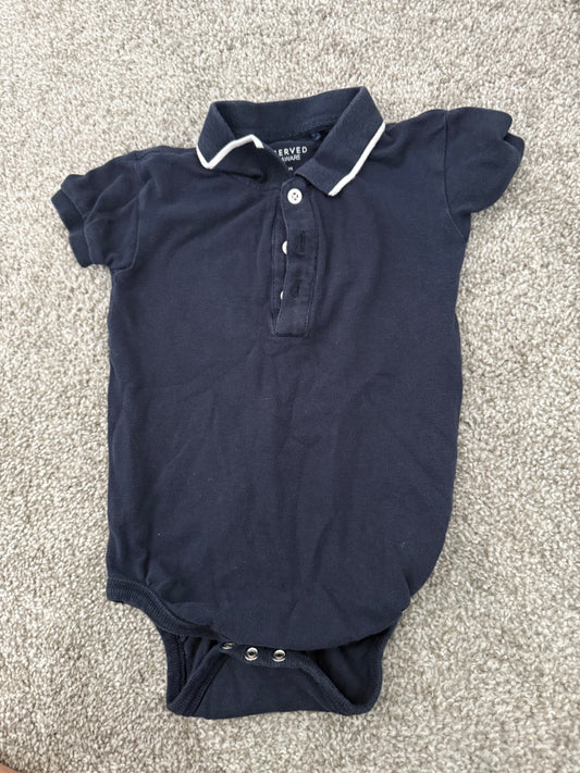 Blue baby jumpsuit 6-9 months , Kids 9 Month (6-9M)