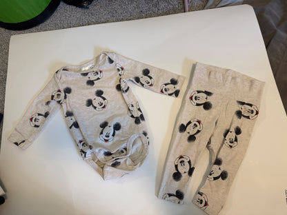 Mickey Mouse matching set, Kids 3 Month (0-3M)