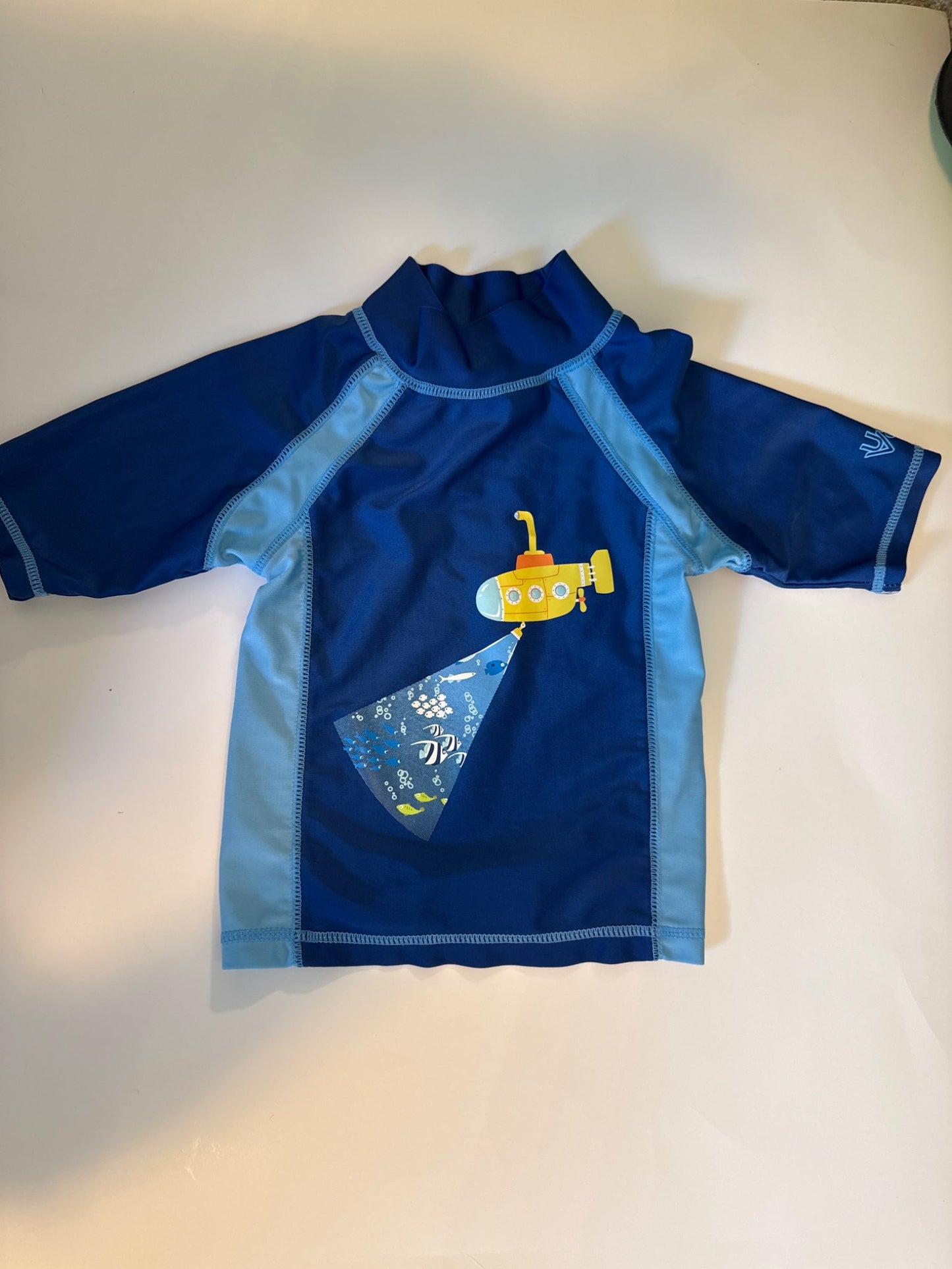 UPF50 2T submarine swim shirt