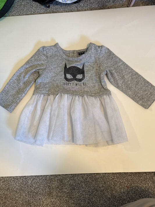 Batman dress 6-12M, Kids 12 Month (9-12M)