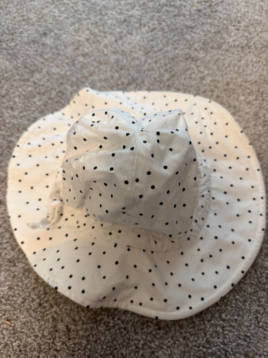 Baby polka dot sun hat, Kids 24 Month (18-24M)