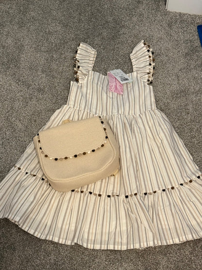 BNWT Tommy Bahama dress and purse set size 6, Kids 6/6X