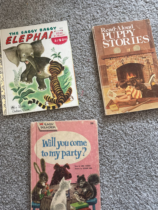 Vintage little golden books bundle