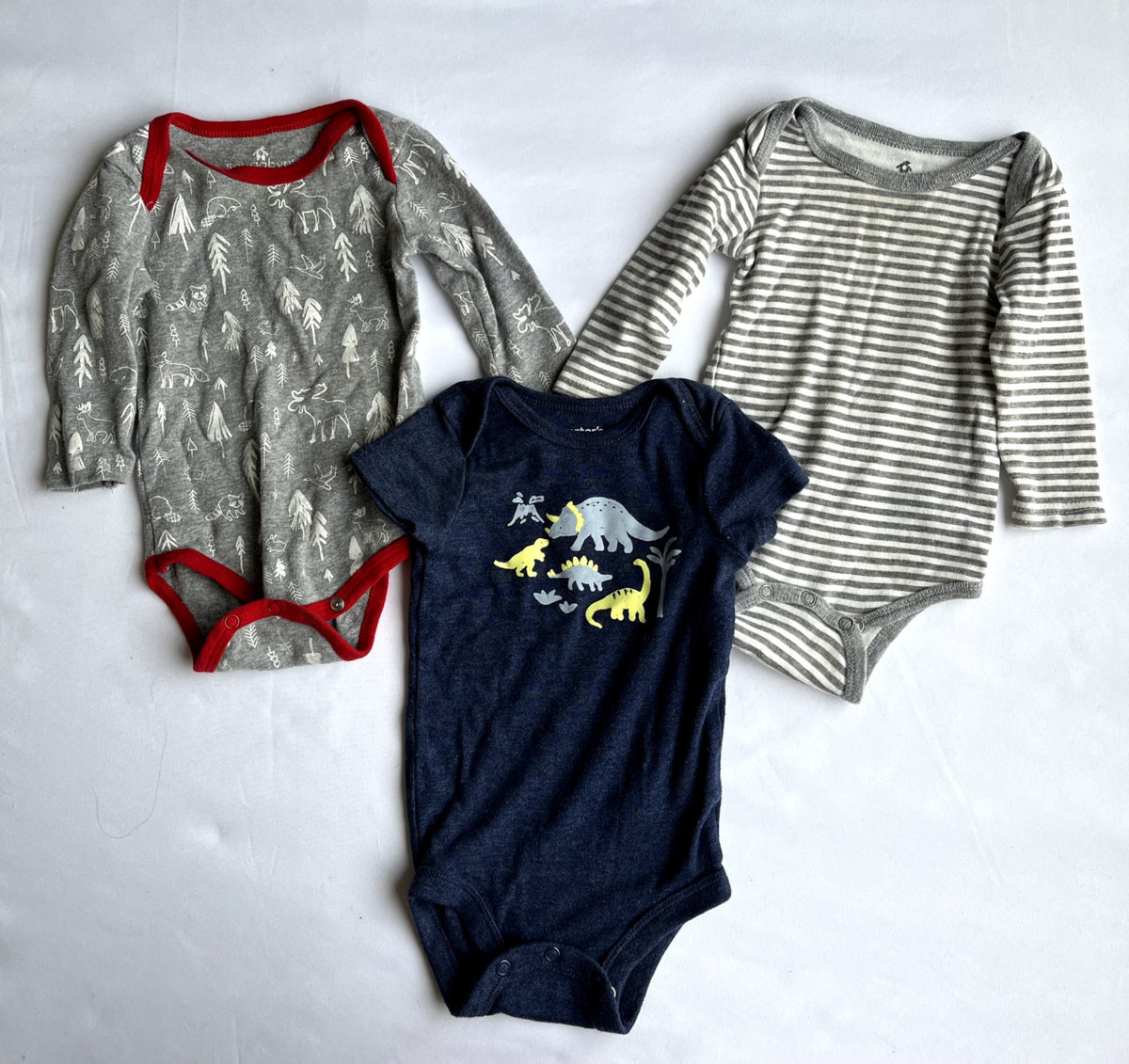 Baby Onesie Bundle – Size 3-6M, Kids 6 Month (3-6M)