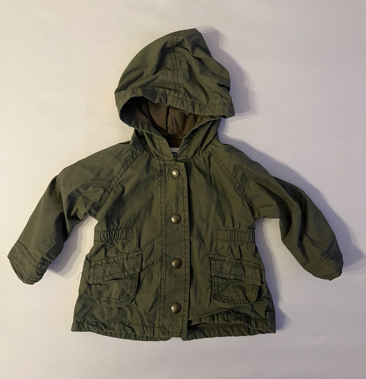 Girls Old Navy Hooded Jacket – 6–12 Months, Kids 12 Month (9-12M)