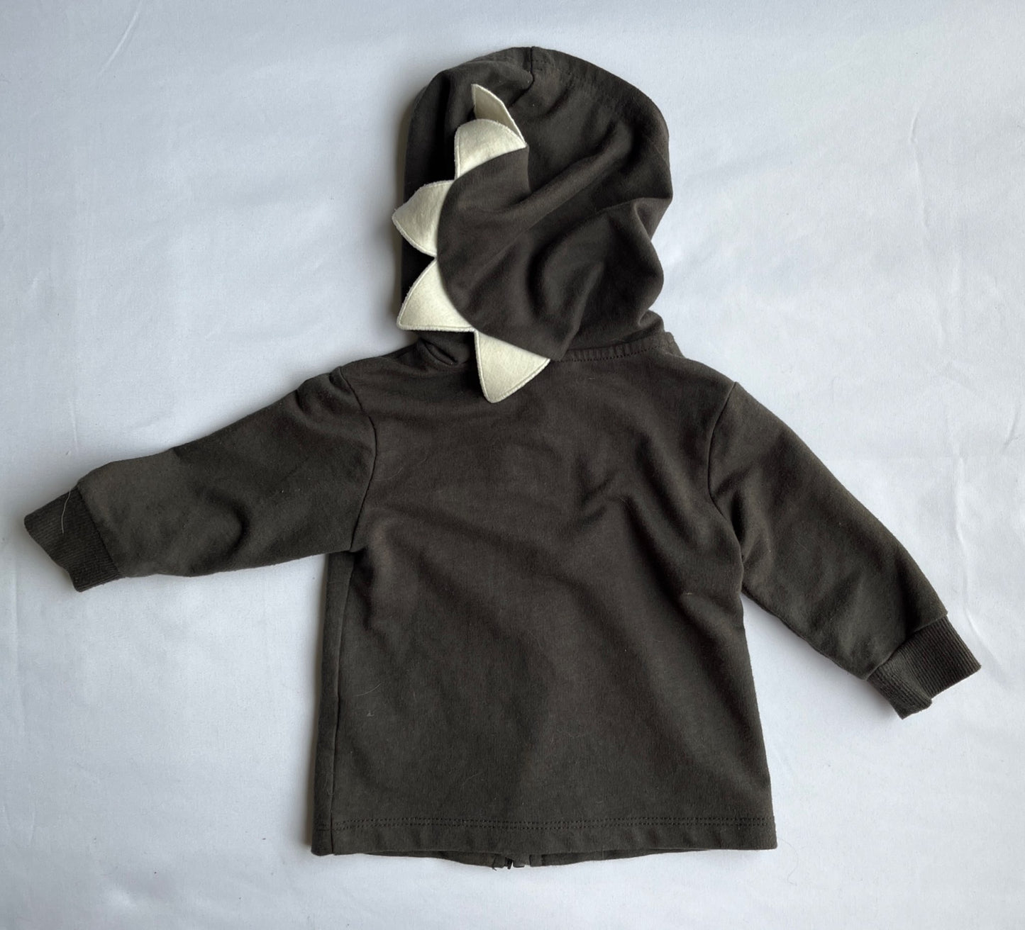 Boys First Impressions Dino Hoodie & “Good Vibes” Top – 3–6 Months, Kids 6 Month (3-6M)