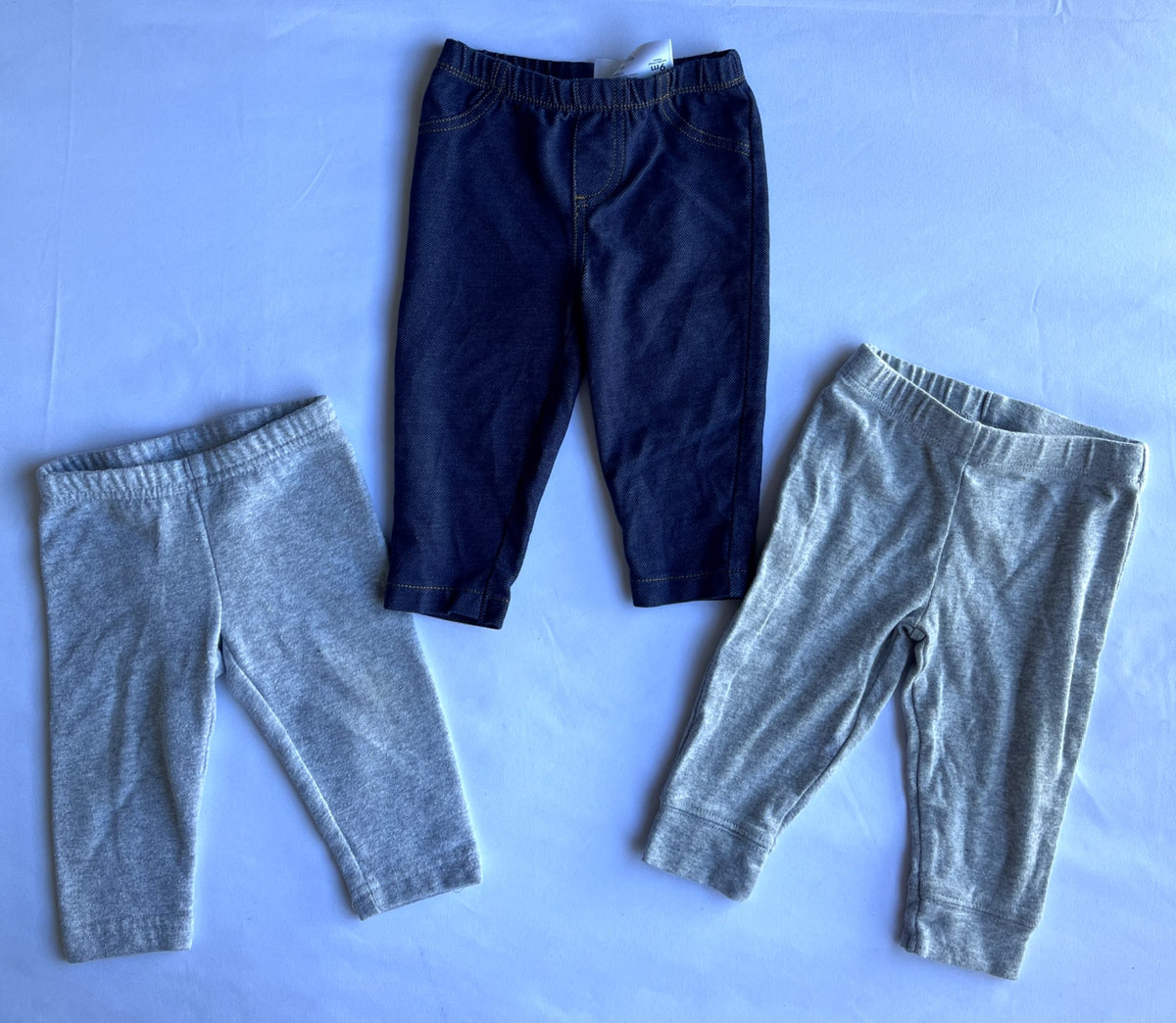 Carter’s Girls Leggings Bundle – 3 Pack, 9 Months, Kids 9 Month (6-9M)