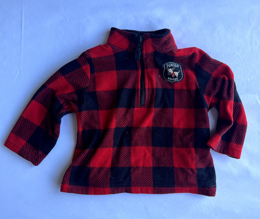 Carter’s Junior Ranger Buffalo Plaid Fleece – 9 Months, Kids 9 Month (6-9M)