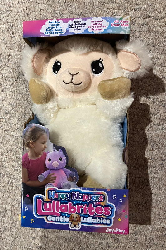 Happy Nappers Lullabrites Plush – Sheep