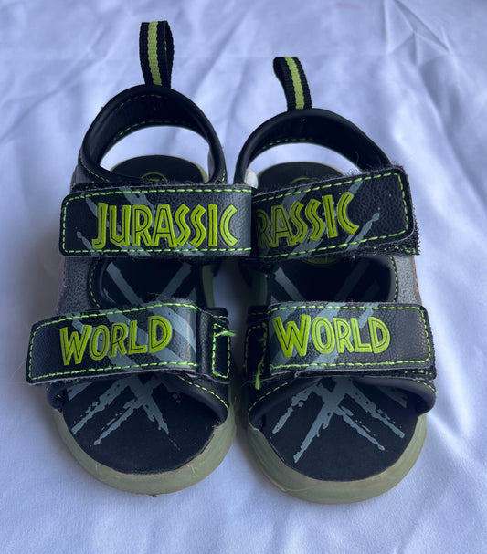 Boys Jurassic World Light-Up Sandals – Size 7, Shoes 7 (Walkers:12-24 mth)
