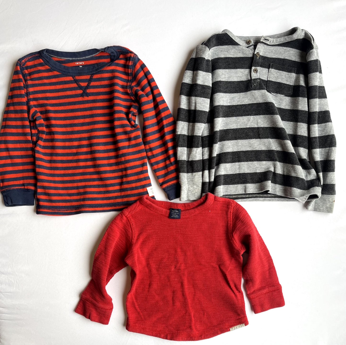 3T Long Sleeve Tops – Bundle of 5, Kids 3T