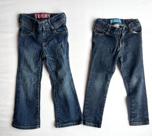 Girls 3T Jeans (Old Navy & Tommy Hilfiger), Kids 3T