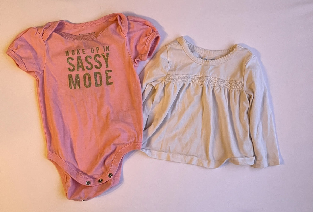 6–9M Girls Tops.The Children’s Place, Kids 9 Month (6-9M)