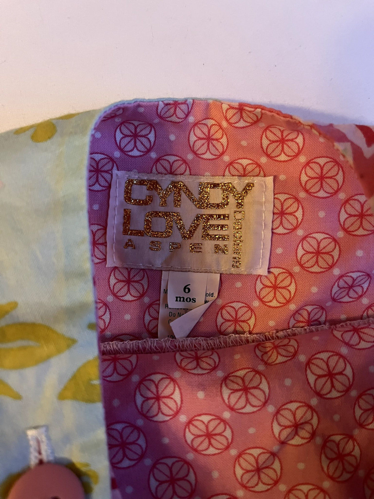 6M Dress. Cyndy Love Aspen, Kids 6 Month (3-6M)