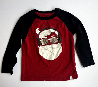 Carters & Tommy Bahama Boys Santa Shirts Size 4, Kids 4/4T