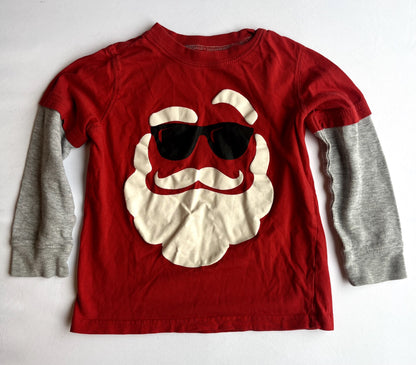 Carters & Tommy Bahama Boys Santa Shirts Size 4, Kids 4/4T