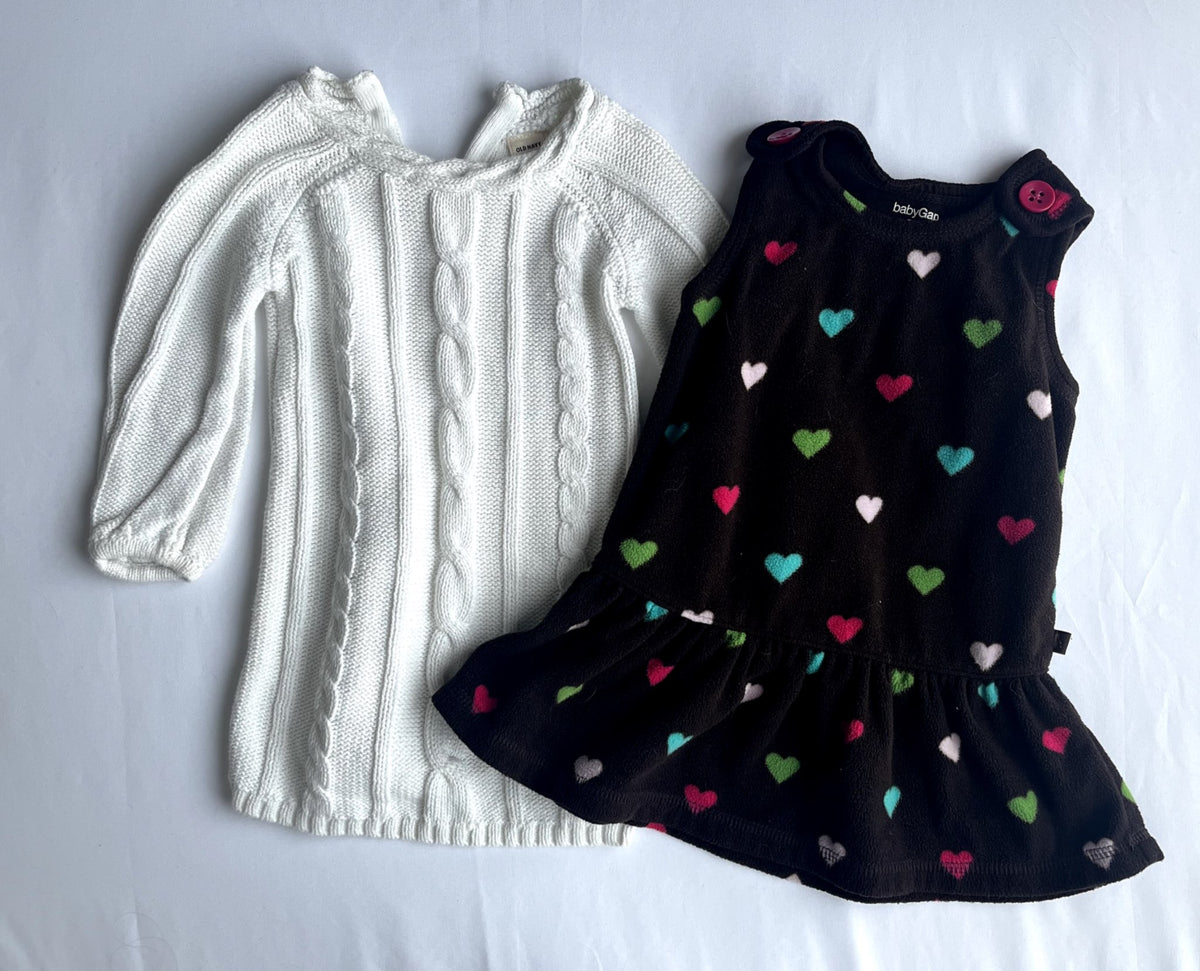 Old Navy & Baby Gap girls dress bundle 18–24 months, Kids 24 Month (18-24M)